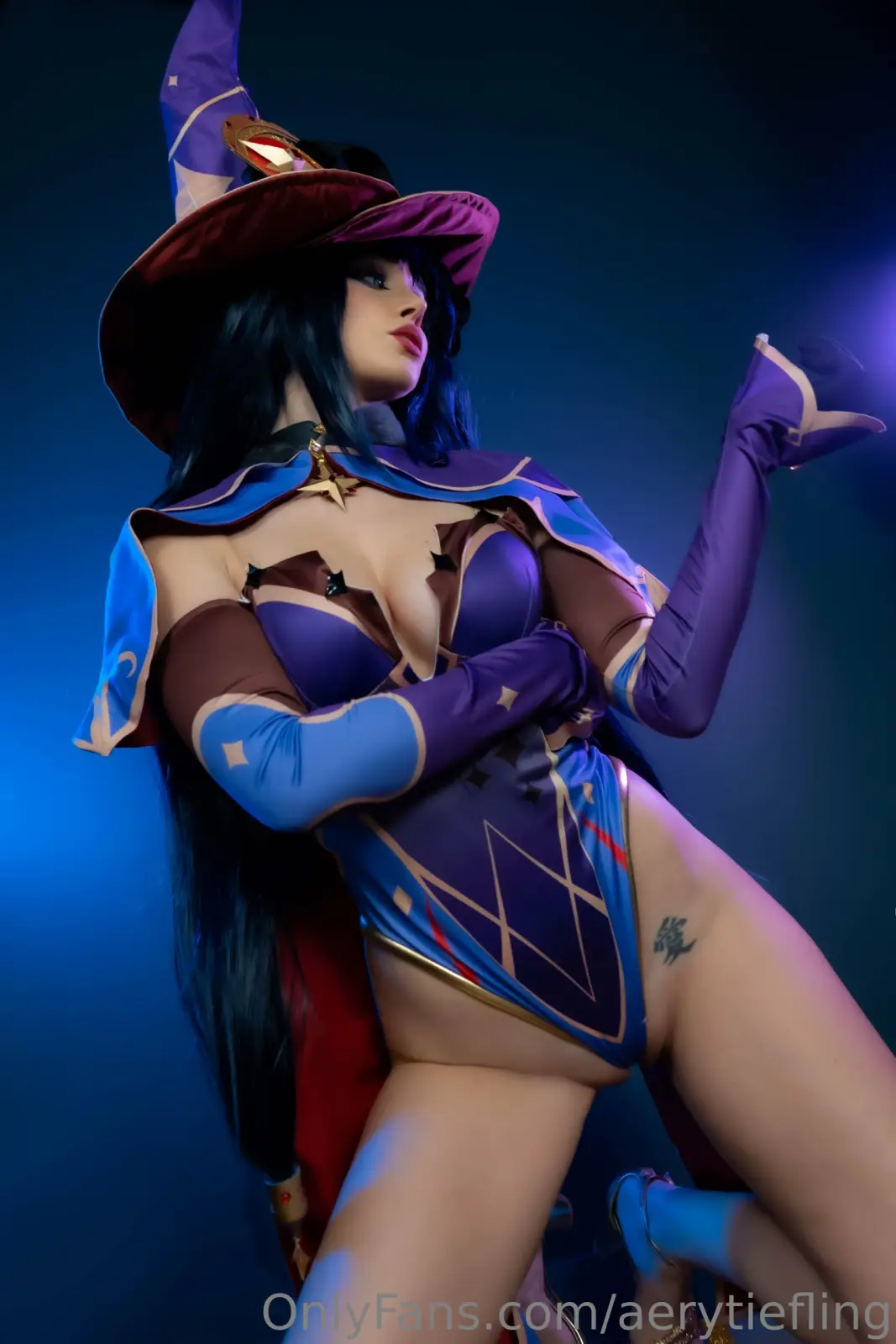 AeryTiefling: Секси Косплей и Розовое Белье — фото 4