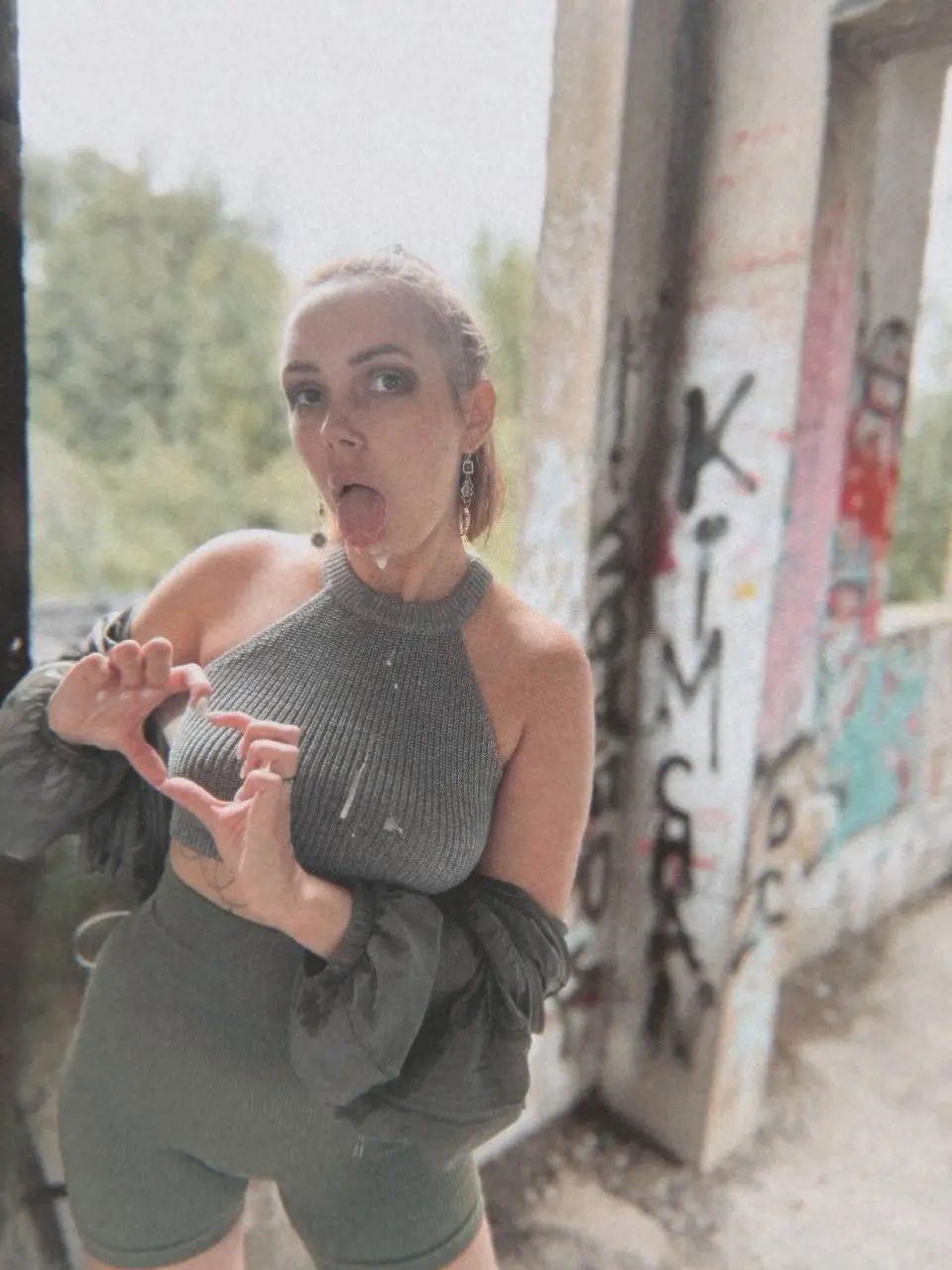 Turbobaby Liziula Sosulya в коже и кружевах — фото 9