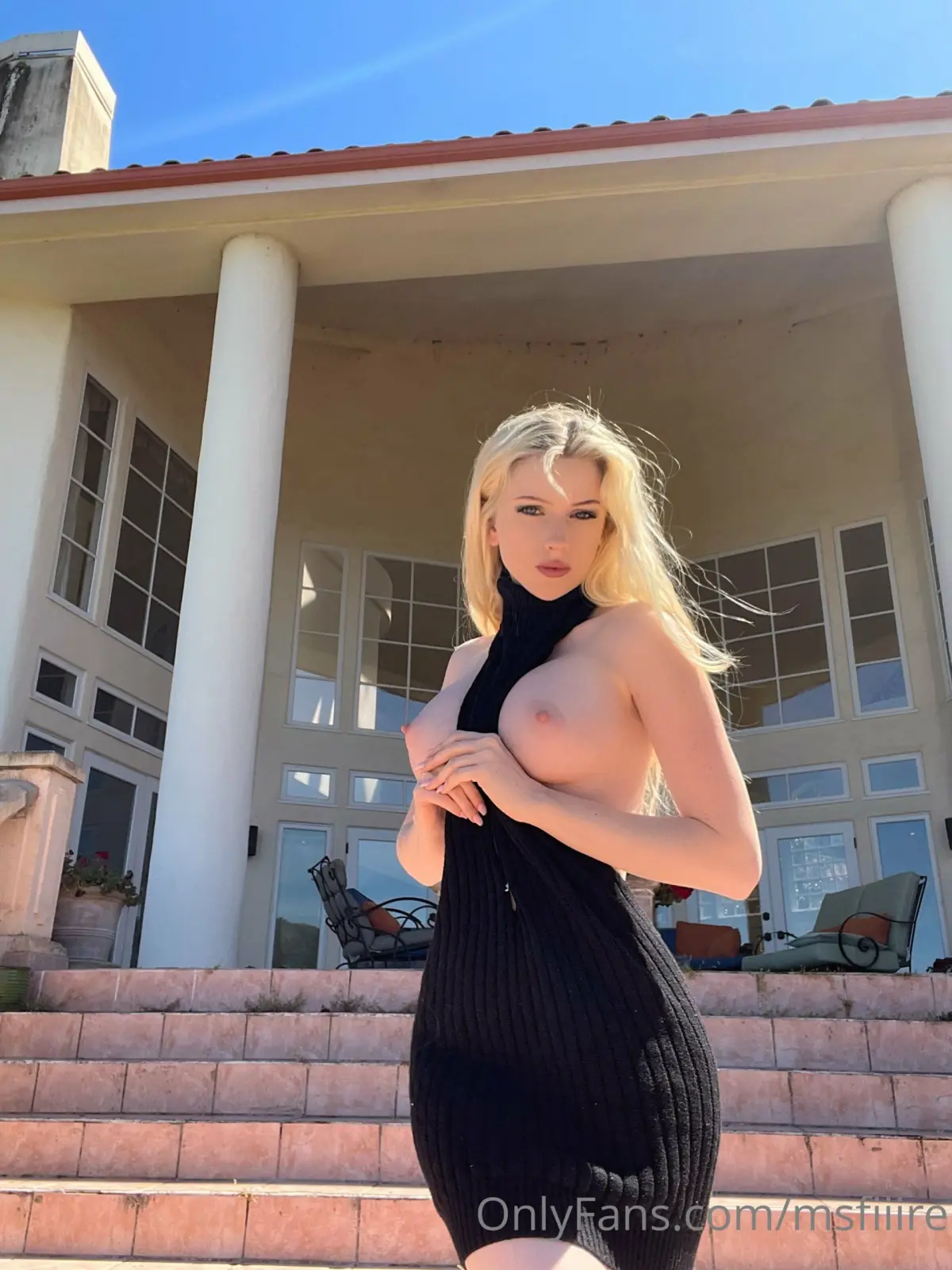 Msfiiire Emily Taylor Блондинка Ню Тиз