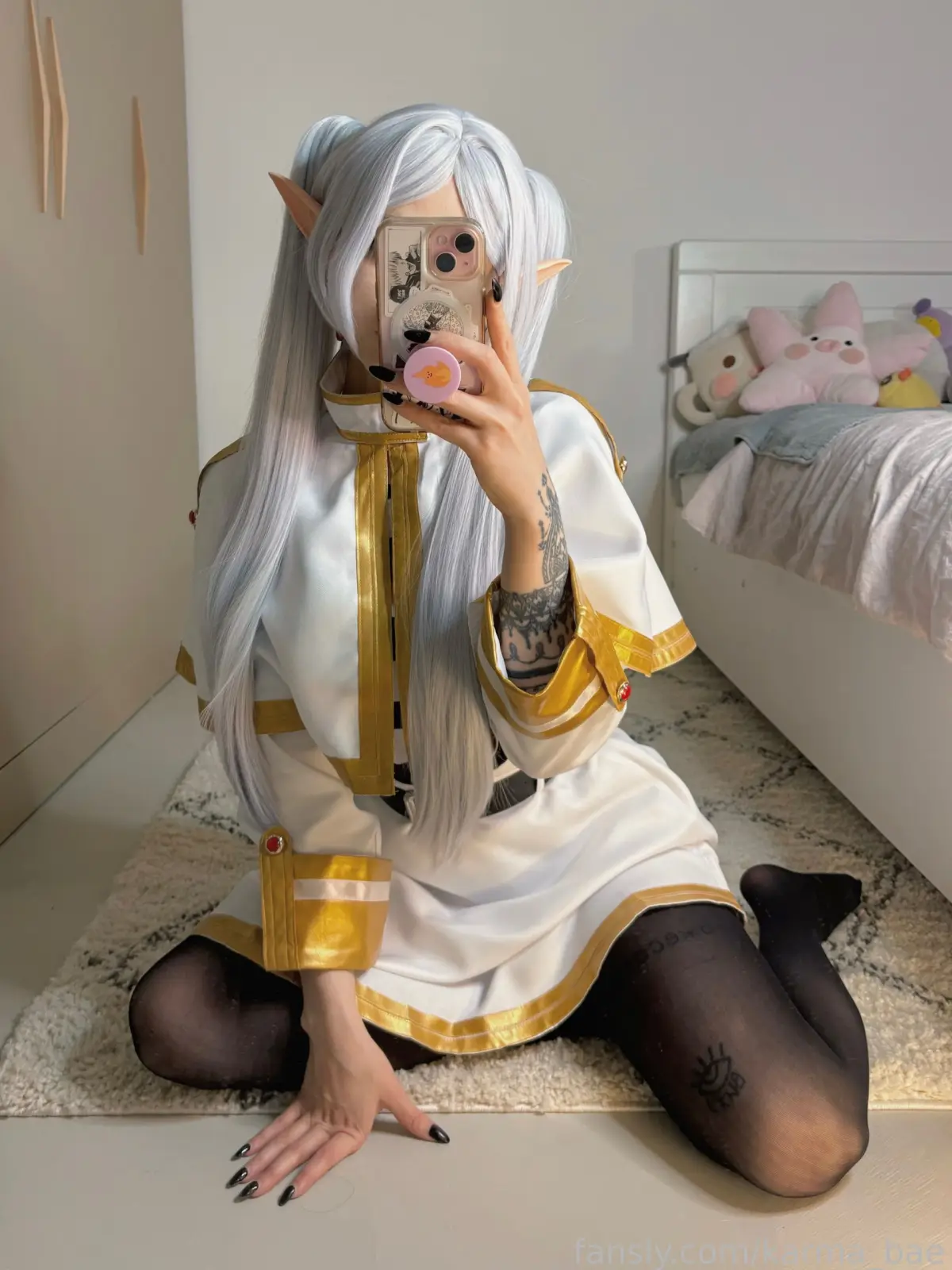 Karma_bae: косплей ню и тату-тиз